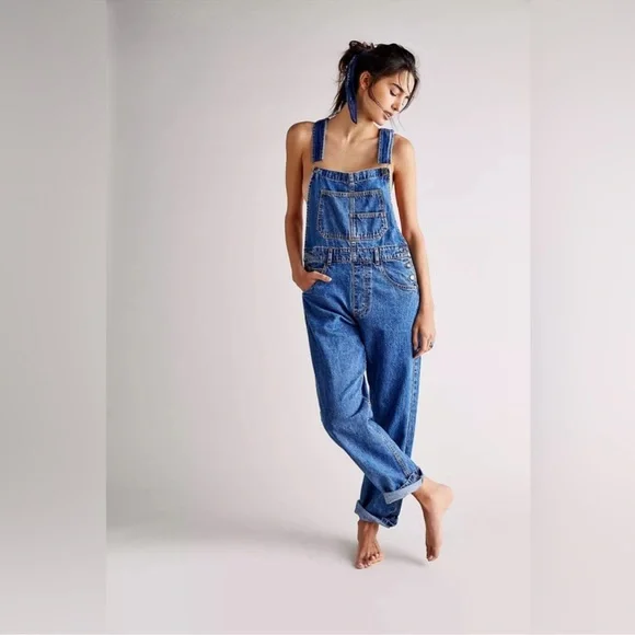 We The Free Ziggy Denim Overalls - Picture 1 of 16
